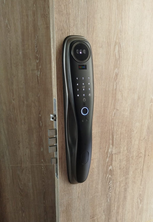 Cerradura digital con cámara, reconocimiento facial, especial para puertas principales
