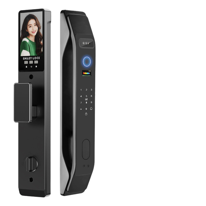 Cerradura digital EVIK F15 con reconocimiento facial Face ID ypara puerta principal