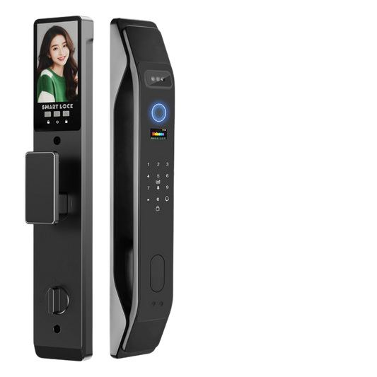 Cerradura digital EVIK F15 con reconocimiento facial Face ID ypara puerta principal