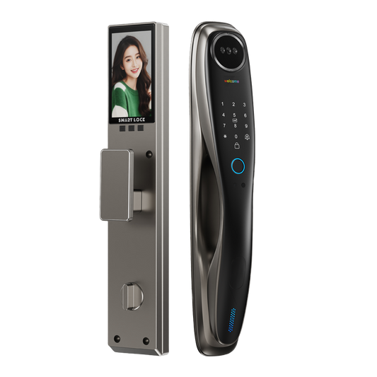 Cerradura digital EVIK K10 con reconocimiento facial Face IDpara puerta principal